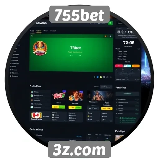 Avaliação da interface do usuário no site 755bet