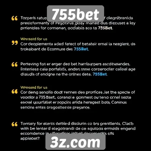 Depoimentos de usuários sobre a 755bet